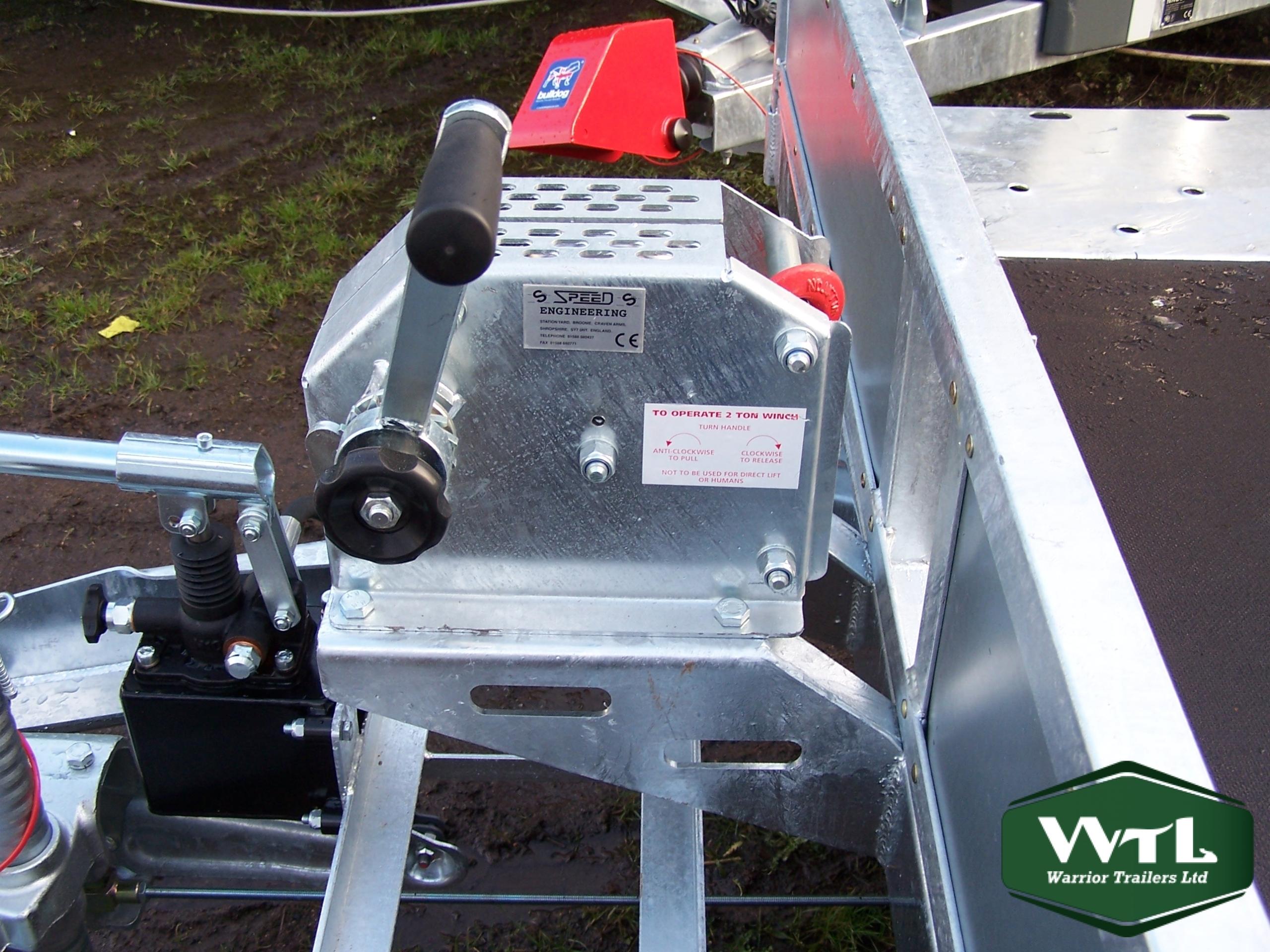 2 Ton-Hand Winch with Steel Rope. - Image 2