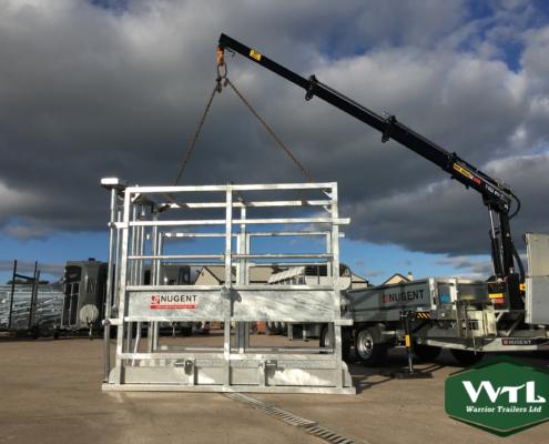F3720H- front view (HIAB crane lifting cattle crush) 2019
