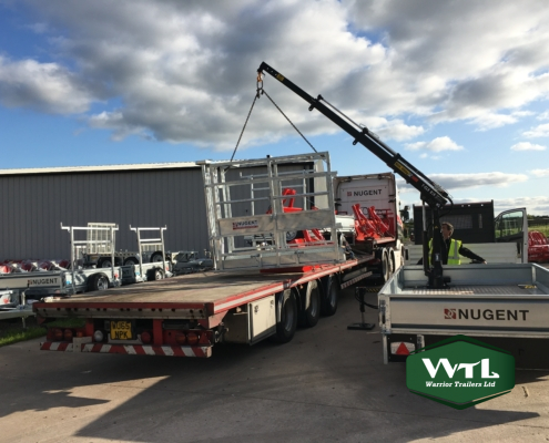 F3720H- rear view (HIAB crane lifting cattle crush) 2019