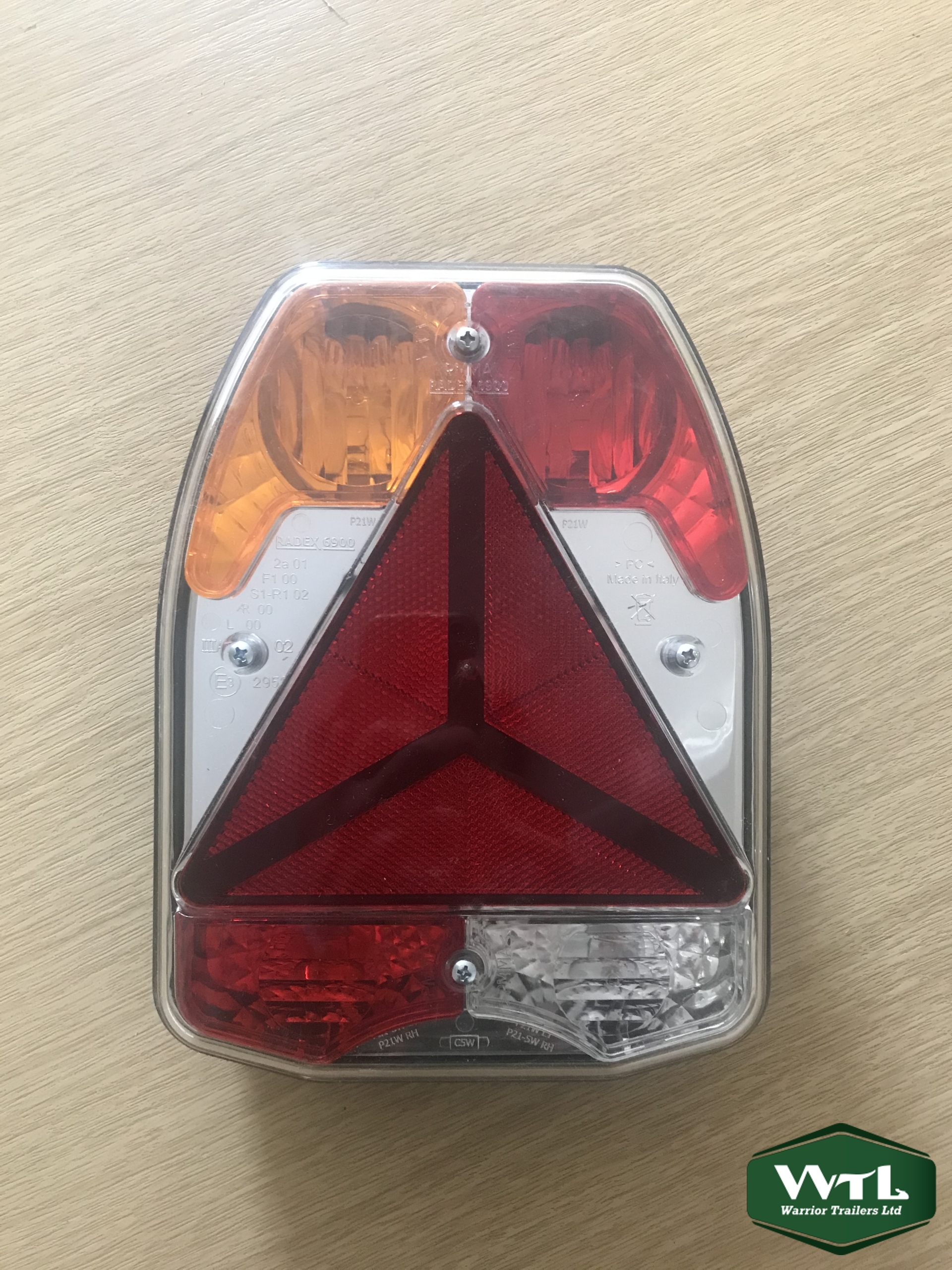 Radex 6900-Left Hand Vertical Rear Combination Lamp.