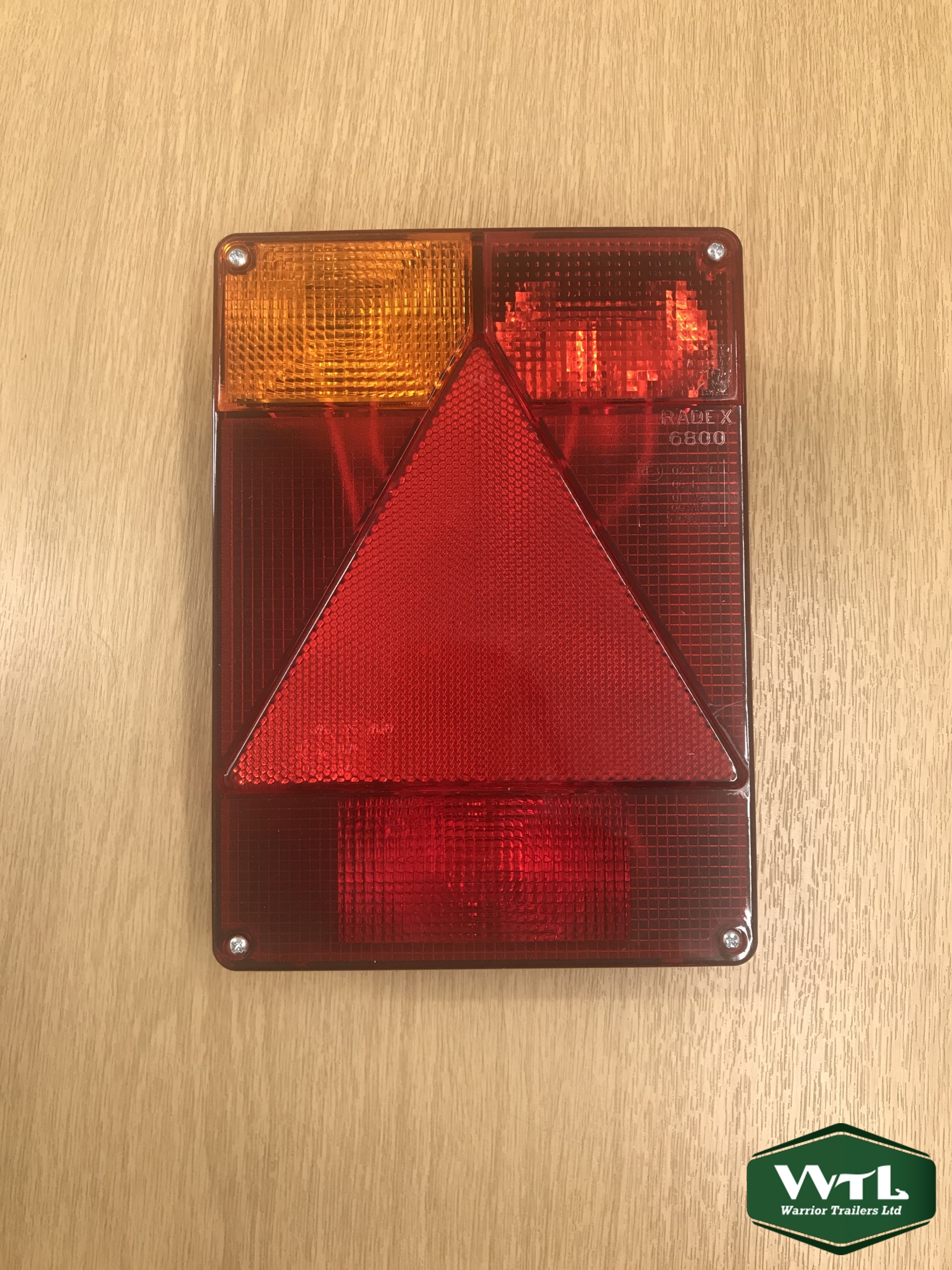 Radex 6800 - Left Hand-Rectangular Rear Combination Lamp.