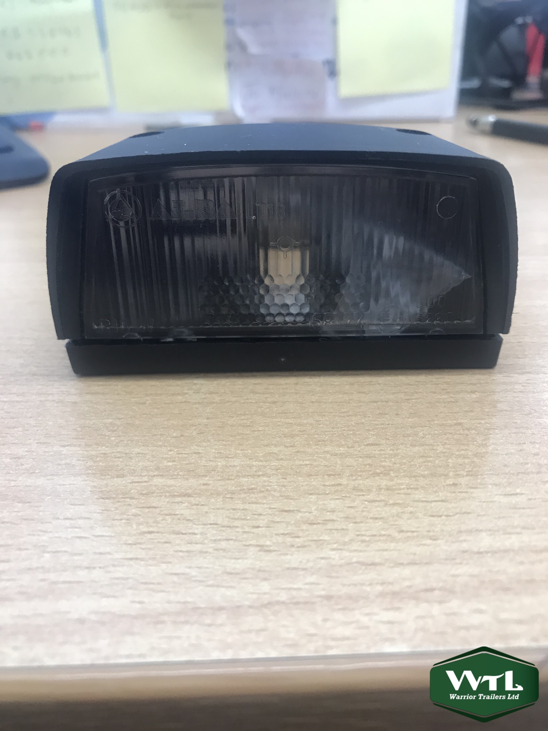 AJ.BA Small Number Plate Light.