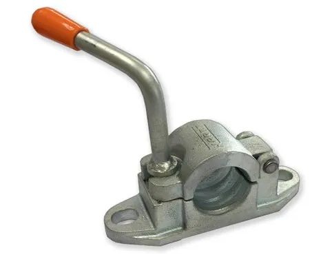 Kartt Heavy Duty Cast 48mm-Ribbed Jockey Wheel Clamp with Swinging front - Image 2