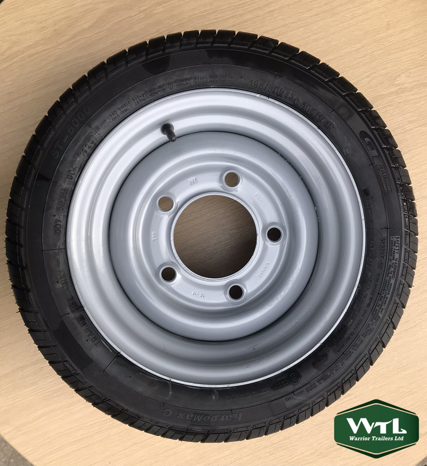 GT Kargomax- Complete Wheel & Tyre-195/50/R13.