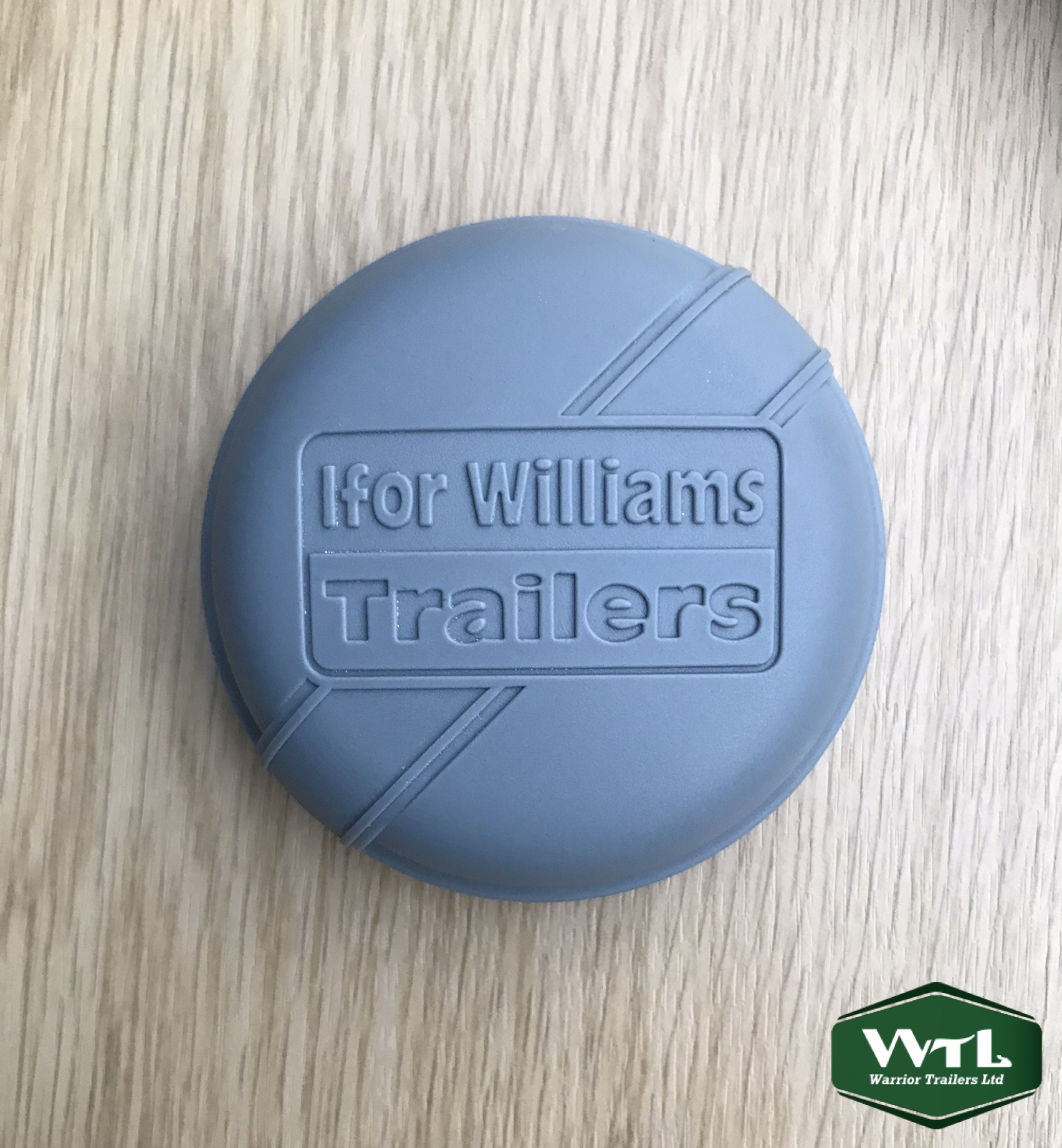 Ifor Williams Grey Hub Cap-76mm