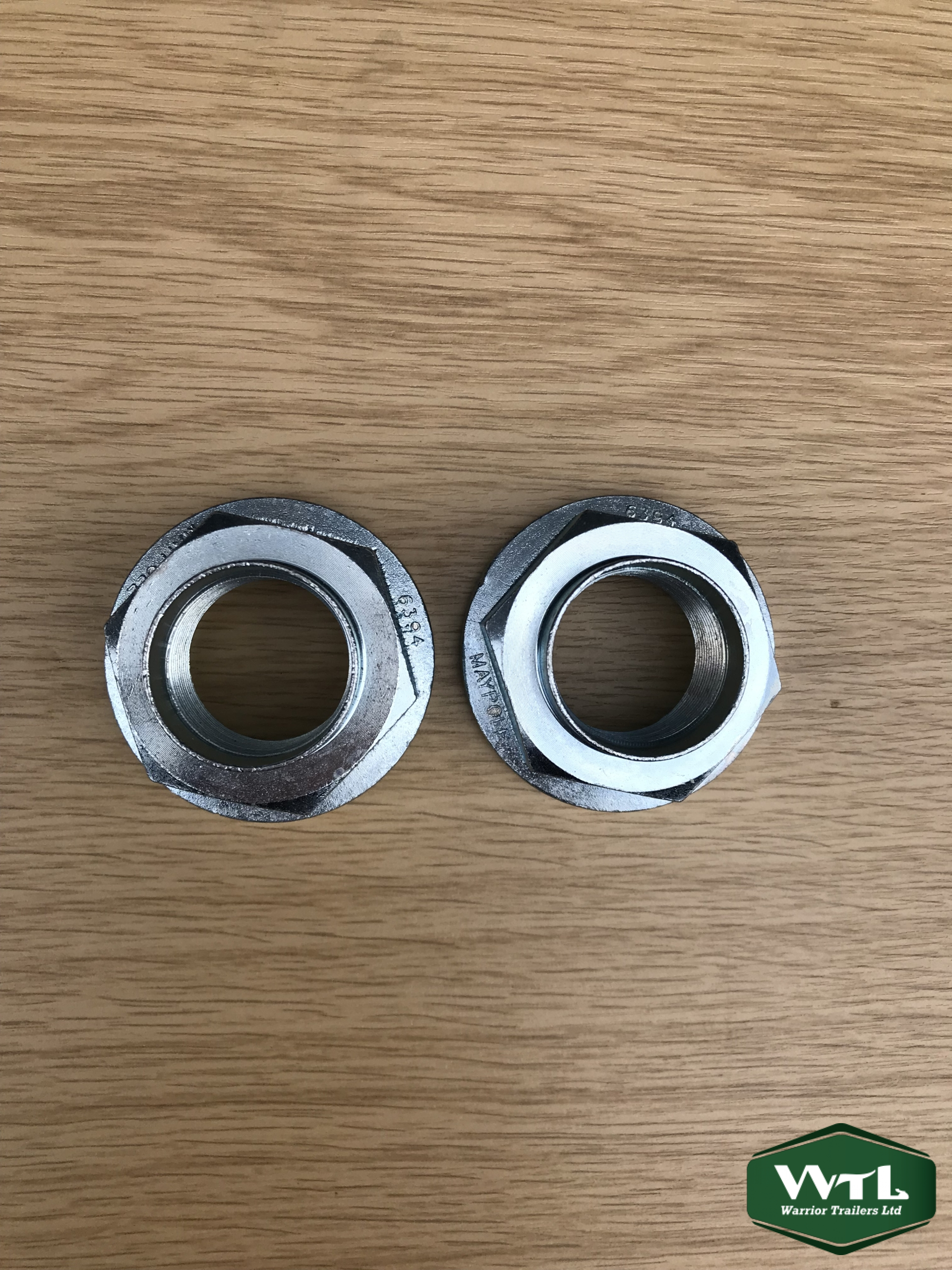 Ifor Williams Trailer-Pack Of 2 One-Shot Stake (Stub Axle) Nuts.
