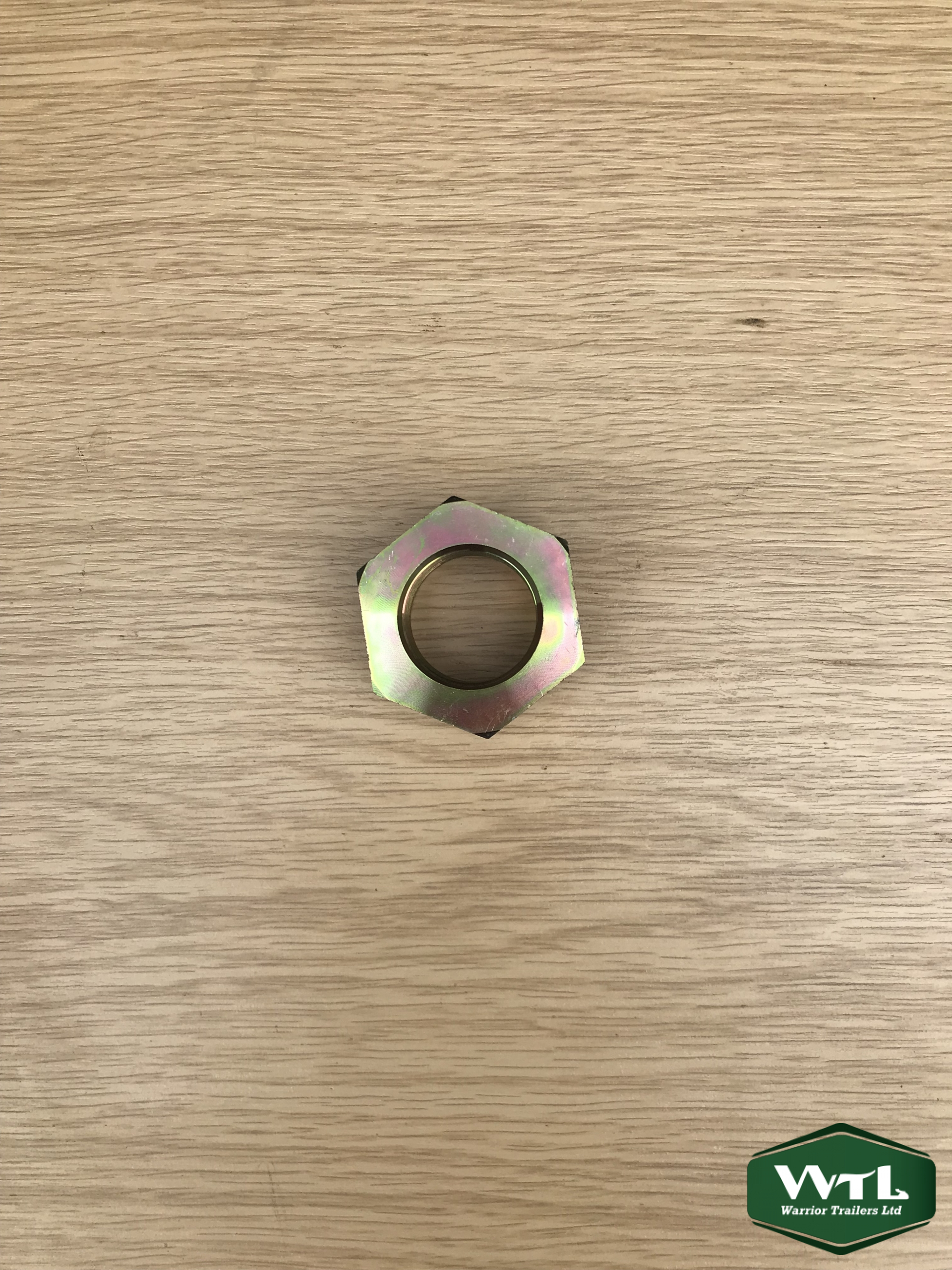 Ifor Williams- Pack of 2-Stake Hub (Stub Axle) Nuts -With No flange. - Image 2