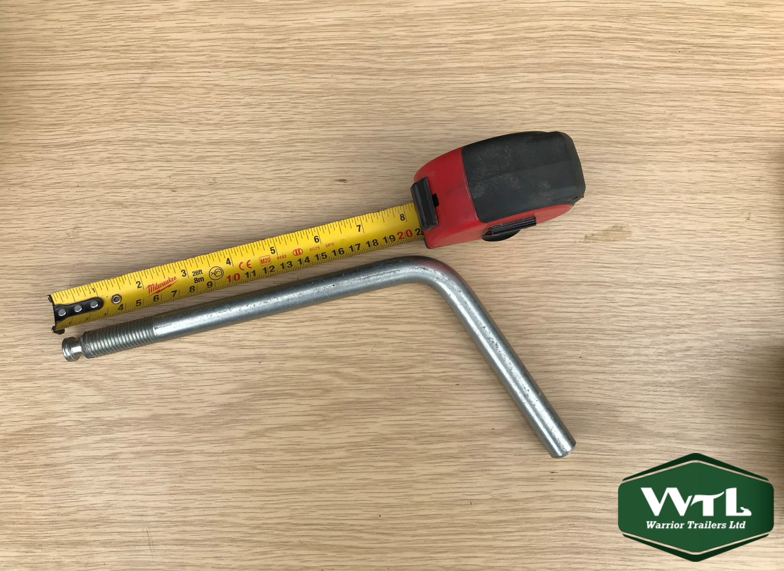 Knott-Avonride-Extra Long Jockey Wheel Handle. - Image 2