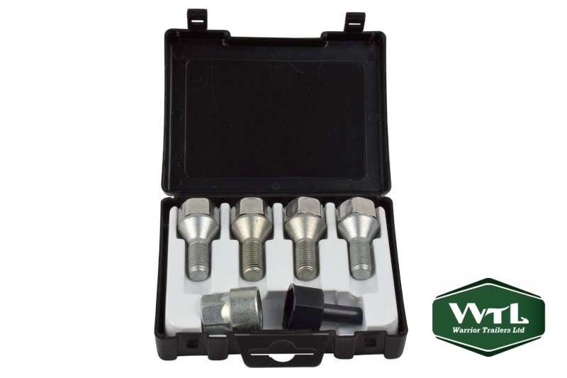 SAS Locking Wheel Bolts M14x1.5mm 60 deg Conical Seat (pack of 4) - Image 2